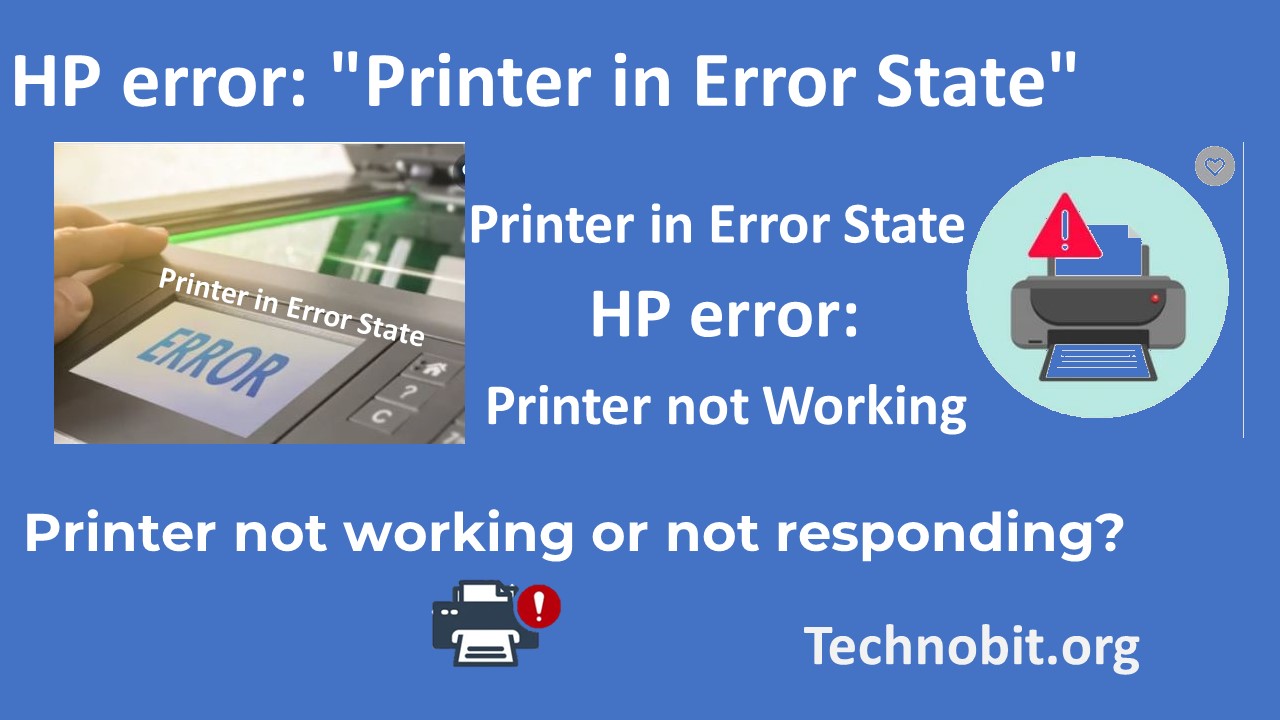 HP Error Printer In Error State Technobit