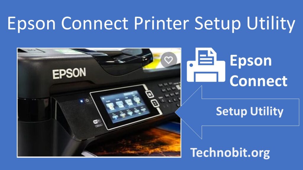 Epson Connect Printer Setup Utility